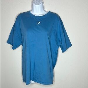 Gymshark Blue Short Sleeve Tee